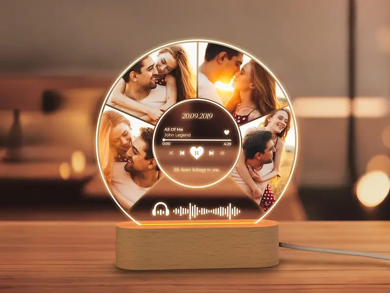 Melody Memory Custom Song Acrylic Plaque