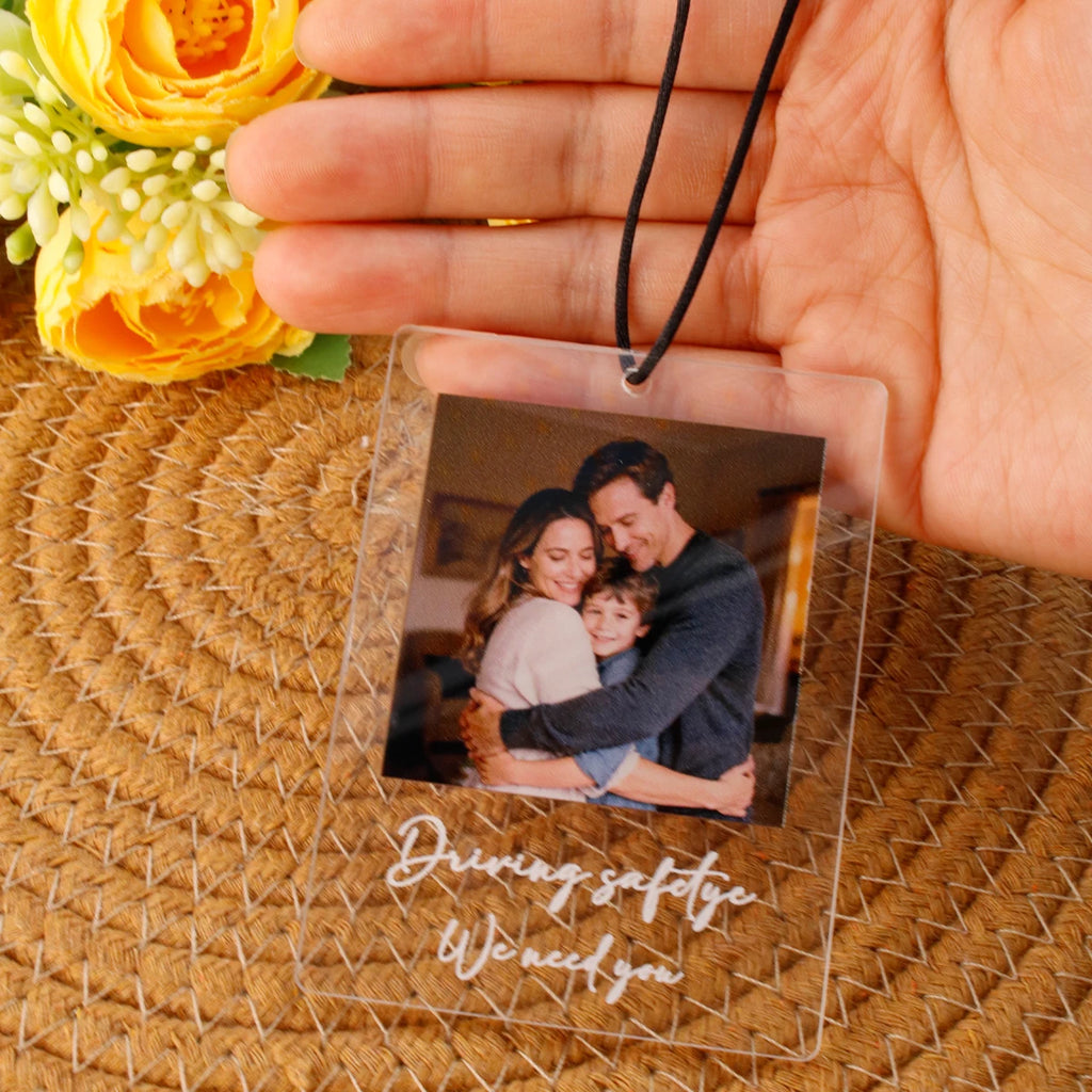 Melody Memory Photo Car Pendant