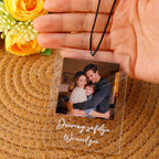 Melody Memory Photo Car Pendant