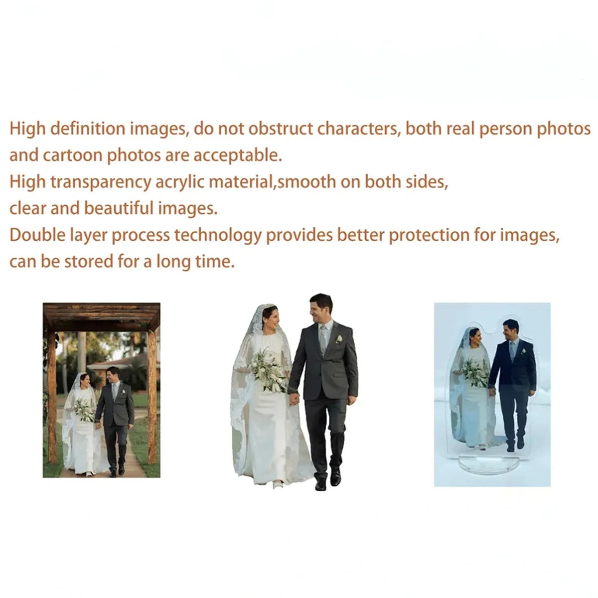 Melody Memory Personalized Photo Standee