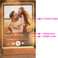 Melody Memory Custom Song Acrylic Plaque