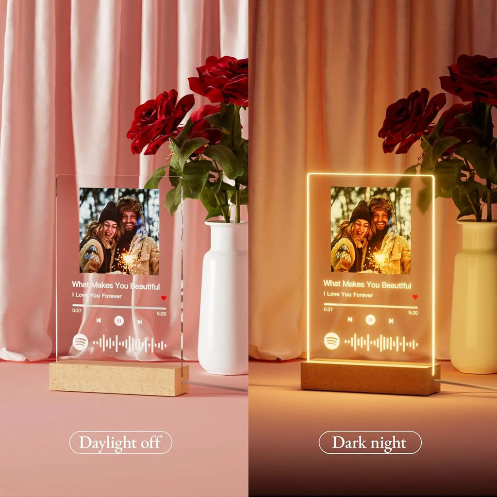 Melody Memory Custom Song Acrylic Plaque