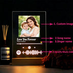 Melody Memory Custom Song Acrylic Plaque