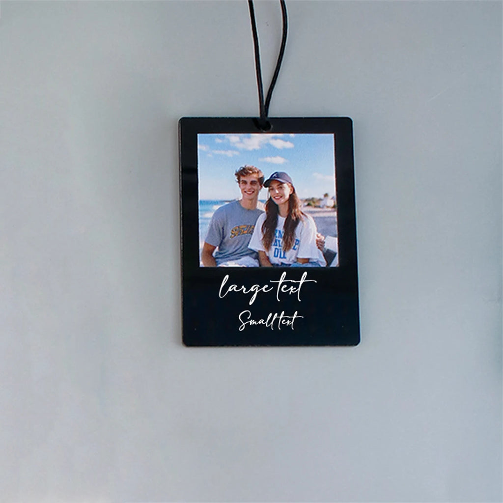 Melody Memory Photo Car Pendant