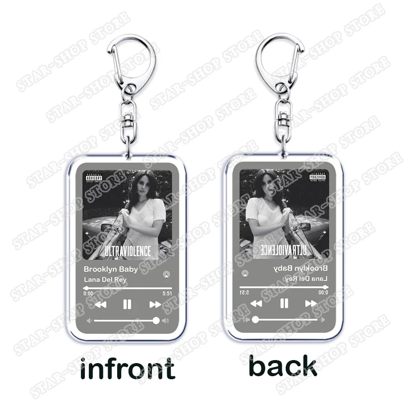 Melody Memory Custom Song Keychain