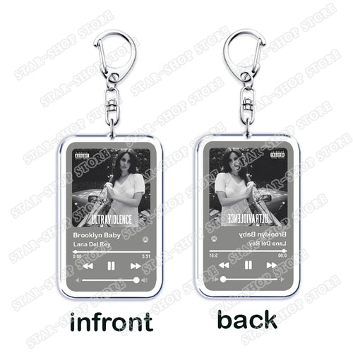 Melody Memory Custom Song Keychain