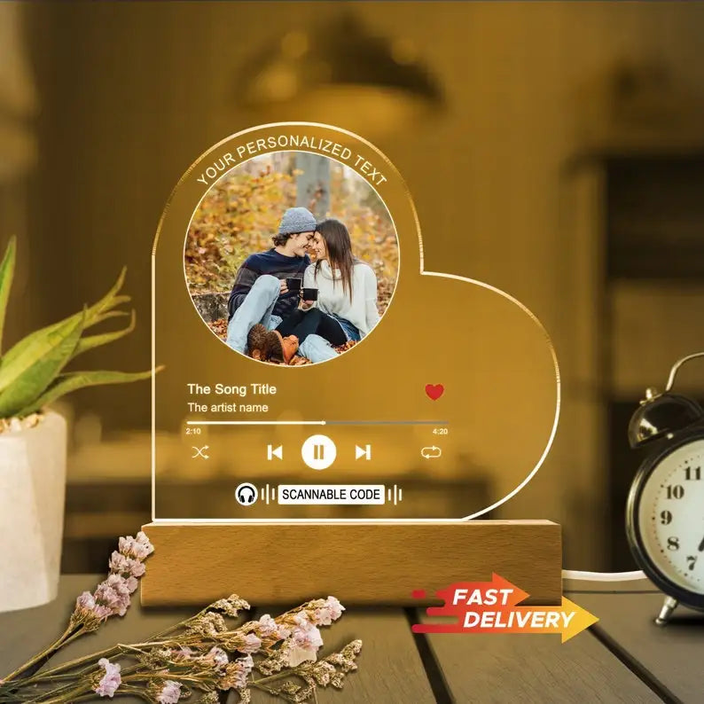 Melody Memory Custom Song Acrylic Plaque