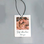 Melody Memory Photo Car Pendant