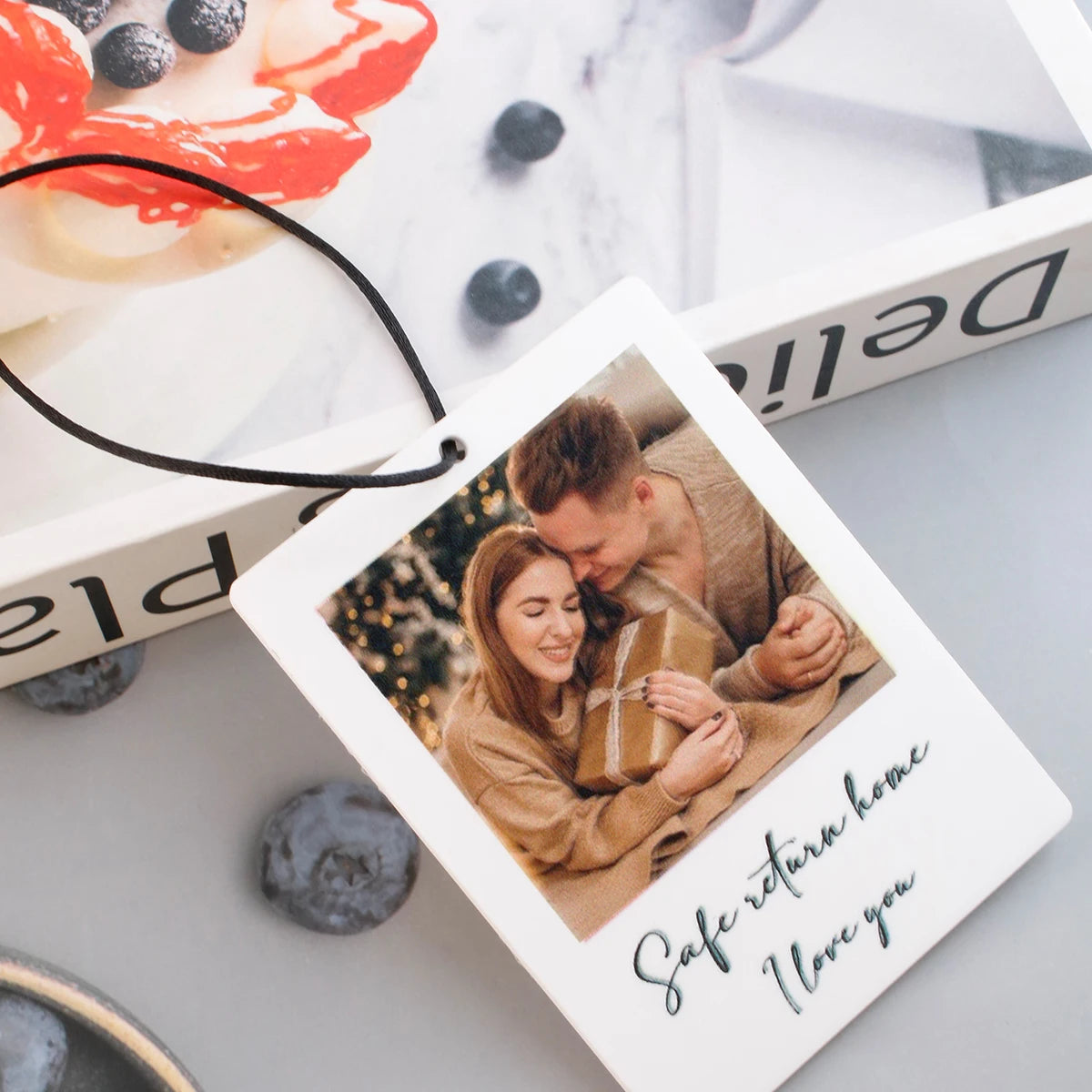 Melody Memory Photo Car Pendant